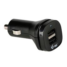 i-tec Dual USB Car Charger 2.1 A, Auto, Cigar lighter, 5 V, Black