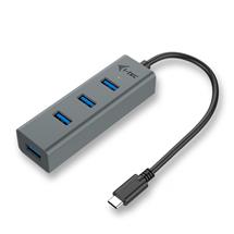 itec Metal USBC HUB 4 Port, USB 3.2 Gen 1 (3.1 Gen 1) TypeC, USB 3.2