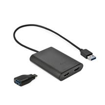 USB 3.0 to Dual 4K HDMI Adapt | Quzo UK