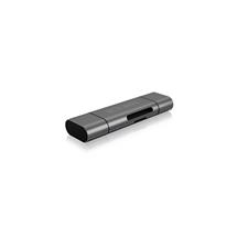 ICY BOX IB-CR200-C card reader USB 2.0 Black | Quzo UK