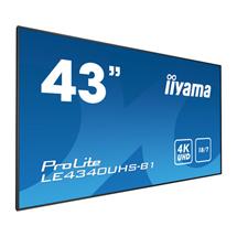 iiyama LE4340UHSB1 Digital signage display 108 cm (42.5") LED 350