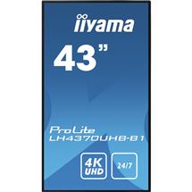 iiyama LH4370UHBB1 Signage Display Digital signage flat panel 108 cm