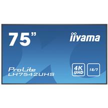 iiyama LH7542UHSB1 Signage Display Digital signage flat panel 189.2 cm