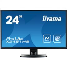 Iiyama Monitors | iiyama ProLite 24" VA HD Blk Slim Bezel | In Stock