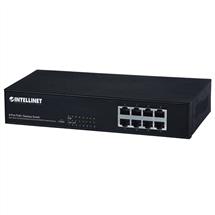 Intellinet 8-Port Fast Ethernet PoE+ Switch, 8 x PoE ports, IEEE 802.3at/af Power-over-Ethernet (Po | Intellinet 8Port Fast Ethernet PoE+ Switch, 8 x PoE ports, IEEE