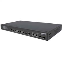 Intellinet 8Port Gigabit Ethernet Ultra PoE Switch with 4 Uplink Ports