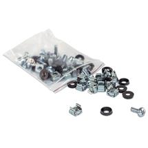 Intellinet  | Intellinet Cage Nut Set (100 Pack), M6 Nuts, Bolts and Washers,