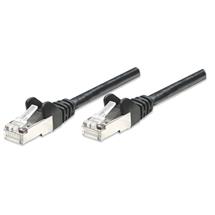 Intellinet Network Patch Cable, Cat5e, 15m, Black, CCA, F/UTP, PVC,