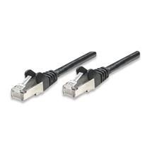 Intellinet Network Patch Cable, Cat5e, 15m, Black, CCA, SF/UTP, PVC,