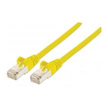 Intellinet Network Patch Cable, Cat5e, 15m, Yellow, CCA, SF/UTP, PVC,