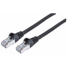 Intellinet Network Patch Cable, Cat7 Cable/Cat6A Plugs, 10m, Black,