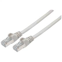 Intellinet Network Patch Cable, Cat7 Cable/Cat6A Plugs, 15m, Grey,