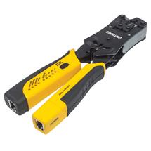 Intellinet Universal Modular Plug Crimping Tool and Cable Tester, 2in1