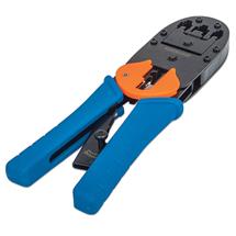 Intellinet Cable Crimpers | Intellinet Universal Modular Plug Crimping Tool, For RJ45, RJ12 and
