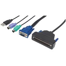 Intellinet VGA 1Port Cable for KVM Console, PS2, USB and VGA