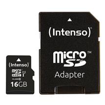 Intenso 16GB MicroSDHC | Intenso 16GB UHS-1 Micro SD Card | Quzo UK