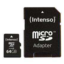 Intenso 64GB Class 10 Micro SD Card w/a | Quzo UK