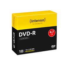 Intenso DVD-R 4.7GB, 16x 10 pc(s) | Quzo UK