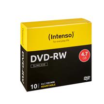 Intenso DVD-RW 4.7GB, 4x 10 pc(s) | Quzo UK