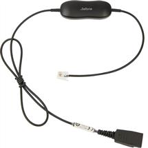 Jabra GN1216 Avaya Cord. Product type: Cable, Product colour: Black