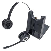 Jabra PRO 920 Duo | Jabra Pro 920 Duo Headset Wireless Head-band Office/Call center Black