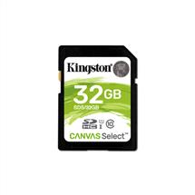 Kingston Technology Canvas Select memory card 32 GB SDHC Class 10