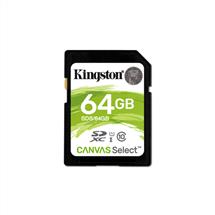 Kingston Technology Canvas Select memory card 64 GB SDXC Class 10