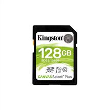 Kingston Technology Canvas Select Plus, 128 GB, SDXC, Class 10, UHSI,