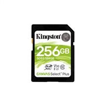 Kingston Technology 256GB SDXC Canvas Select Plus 100R C10 UHSI U3