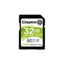 Kingston Technology Canvas Select Plus, 32 GB, SDHC, Class 10, UHSI,