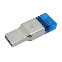 Kingston Memory Card Readers & Adapters | Kingston Technology MobileLite Duo 3C card reader Blue, Silver USB 3.2