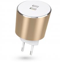 Kit USBMCALUEU3GD mobile device charger Indoor Gold, White