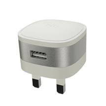 Kit USBMCMETSI mobile device charger Indoor Silver, White