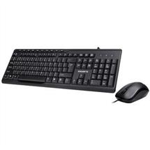 Gigabyte KM6300 keyboard Mouse included USB QWERTY UK English Black