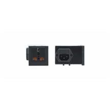 Kramer Electronics  | Kramer Electronics TS-201GB socket-outlet Black | In Stock