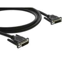 Kramer Electronics DVI Copper Cable | 4.6m Kramer DVI Dual Link 24+1 Male to Male Cable - Black