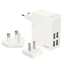 Leitz Complete Traveller USB Wall Charger with 4 USB ports
