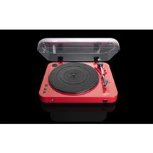 Lenco L-85 Belt-drive audio turntable Red | Quzo UK