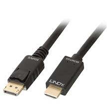Video Cable | Lindy 1m DisplayPort to HDMI 10.2G Cable | In Stock