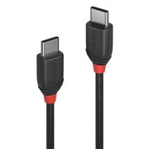 Lindy USB Cable | Lindy 1m USB 3.2 Type C Cable 3A, Black Line | Quzo