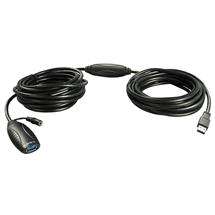 Lindy 15m USB 3.0 Active Extension. Cable length: 15 m, Connector 1: