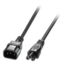 Lindy 2m C5 to C14 Mains Cable, lead free | In Stock