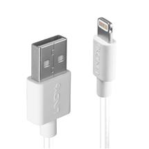 Lindy Lightning Cables | Lindy 2m USB to Lightning Cable, White | In Stock | Quzo UK