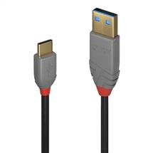 Lindy 2m USB 2.0 Type A to C Cable, Anthra Line | Quzo UK