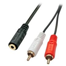 Audio Cables | Lindy Audio/Video Adapter Cable | In Stock | Quzo