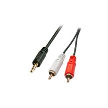 Audio Cables | Lindy 10m Premium Phono To 3.5mm Cable | In Stock | Quzo UK