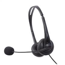 Lindy 20397 headphones/headset Wired Head-band Calls/Music Black