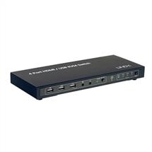 Lindy KVM Switch Classic HDMI, USB 2.0 & Audio, 4 Port