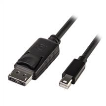 Lindy Mini DP to DP cable, black 2m. Cable length: 2 m, Connector 1:
