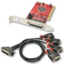 Lindy Other Interface/Add-On Cards | Lindy 4-Port PCI Serial Card interface cards/adapter